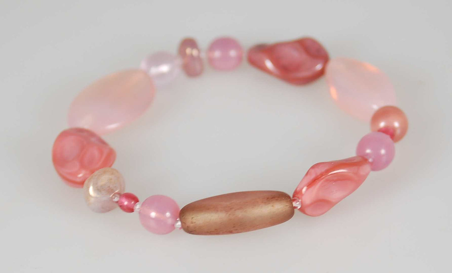 3 pcs Jewelry piece with Czech Glass Beads (OUTLET Vintage)