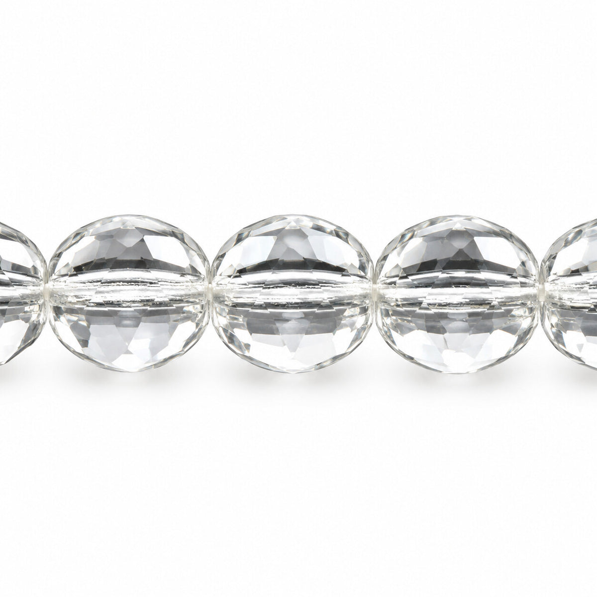 Faceted Special Cut Beads, Crystal (00030), Glass, Czech Republic