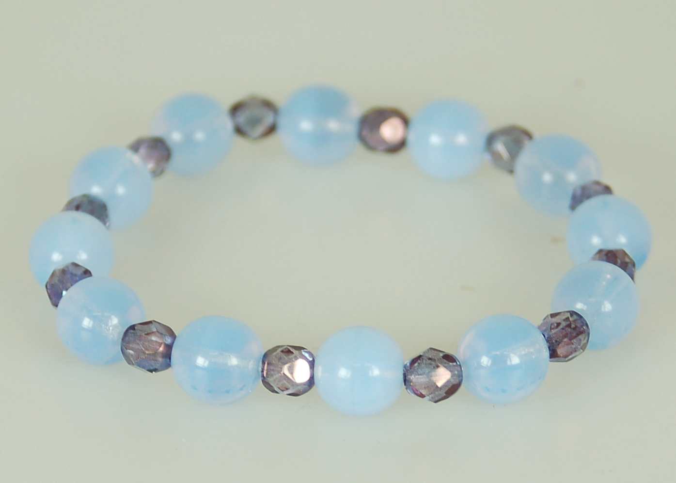 3 pcs Jewelry piece with Czech Glass Beads (OUTLET Vintage)