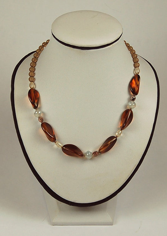 3 pcs Jewelry piece with Czech Glass Beads (OUTLET Vintage)