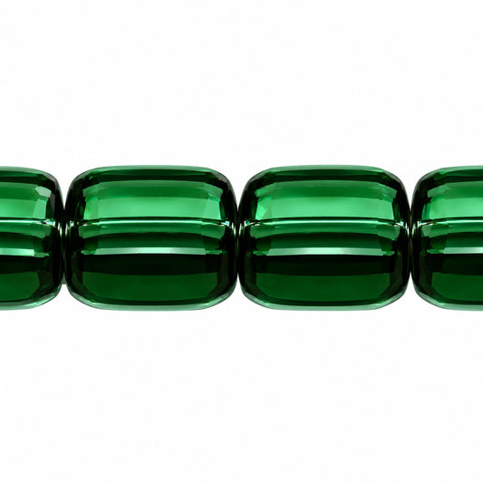 Sqaure Faceted Fire Polished Beads Special Cut, 50300 (50300), Glass, Czech Republic