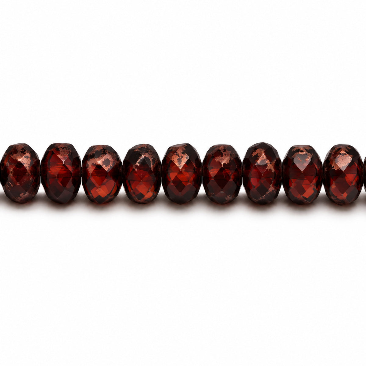 Special Cut Faceted Fire Polished Beads, Opaque Beige Travertin (13010-86800), Glass, Czech Republic