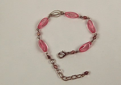 3 pcs Jewelry piece with Czech Glass Beads (OUTLET Vintage)