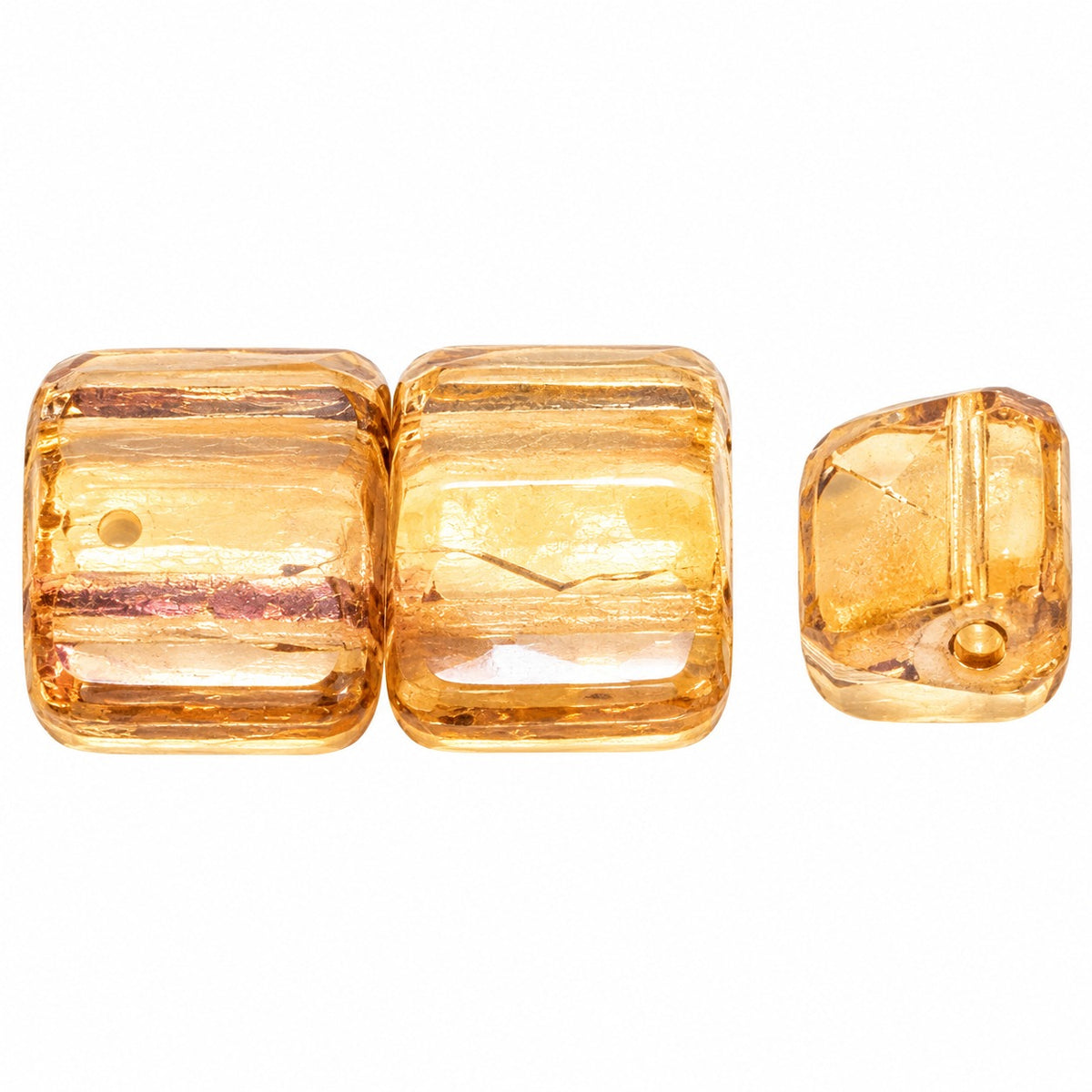 Carrier Beads, Crystal Picasso (00030-43400), Glass, Czech Republic