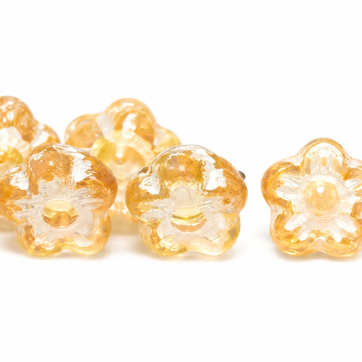 Forget Me Not Beads, 87701 47501 (87701-47501), Glass, Czech Republic