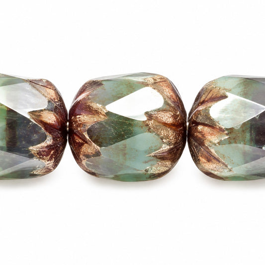 Faceted Fire Polished Beads Special Cut, X1125 Purple (x1125-15726), Glass, Czech Republic