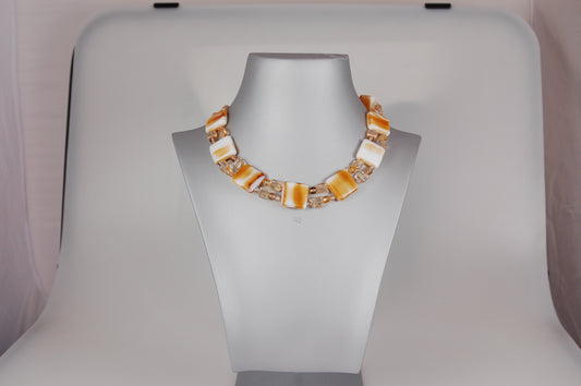 3 pcs Jewelry piece with Czech Glass Beads (OUTLET Vintage)