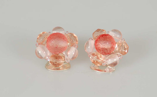 3 pcs Jewelry piece with Czech Glass Beads (OUTLET Vintage)