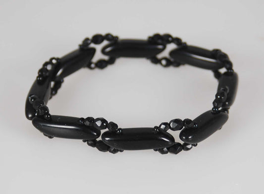 3 pcs Jewelry piece with Czech Glass Beads (OUTLET Vintage)