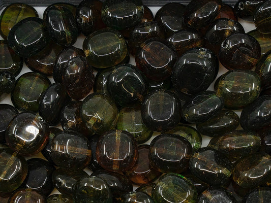 OUTLET Pressed Beads,  mm, Glass, Czech Republic