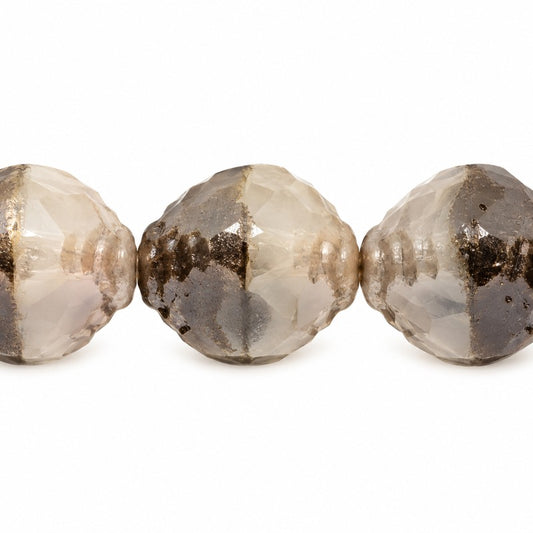 Wasp Special Cut Faceted Fire Polished Beads, X1111 (x1111), Glass, Czech Republic
