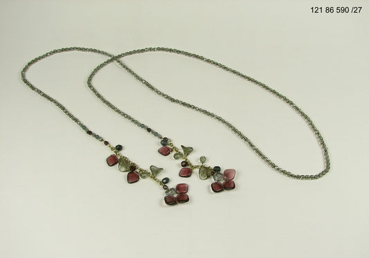 3 pcs Jewelry piece with Czech Glass Beads (OUTLET Vintage)