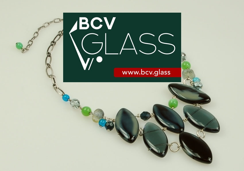 3 pcs Jewelry piece with Czech Glass Beads (OUTLET Vintage)