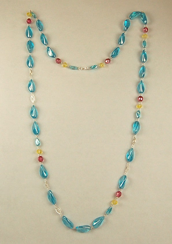 3 pcs Jewelry piece with Czech Glass Beads (OUTLET Vintage)