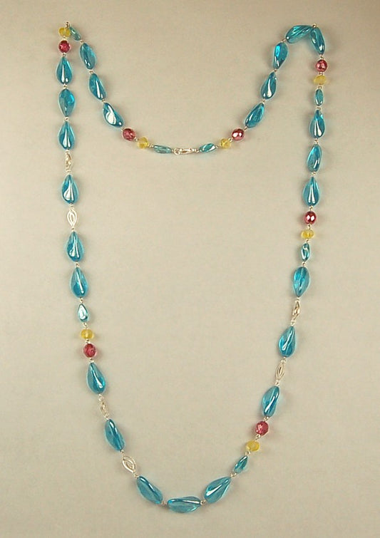 3 pcs Jewelry piece with Czech Glass Beads (OUTLET Vintage)