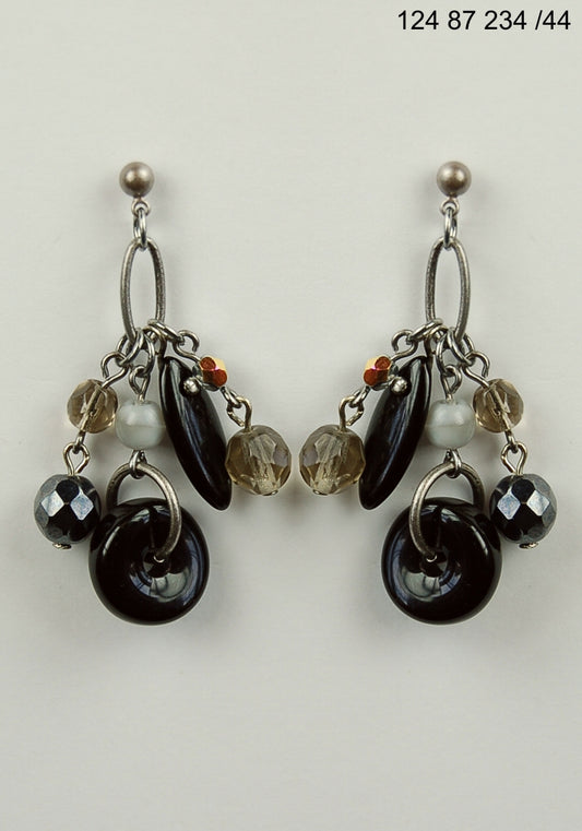 3 pcs Jewelry piece with Czech Glass Beads (OUTLET Vintage)