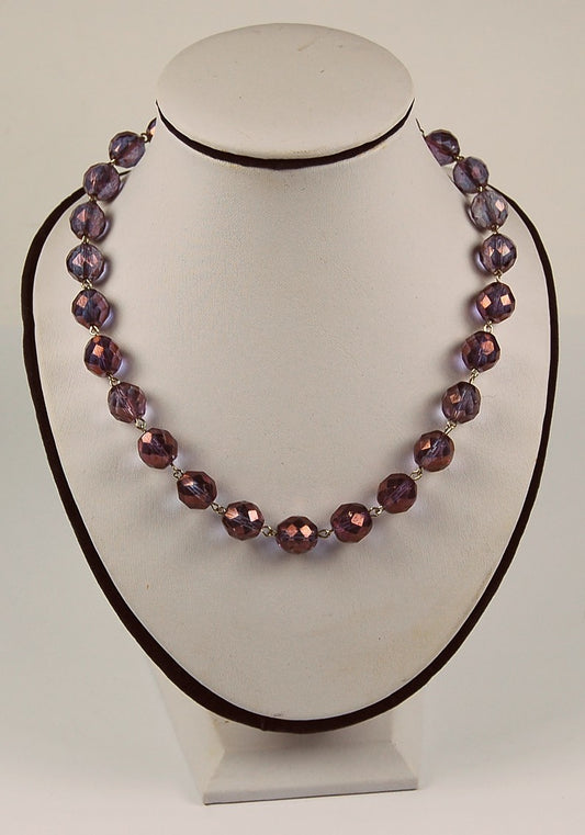 3 pcs Jewelry piece with Czech Glass Beads (OUTLET Vintage)