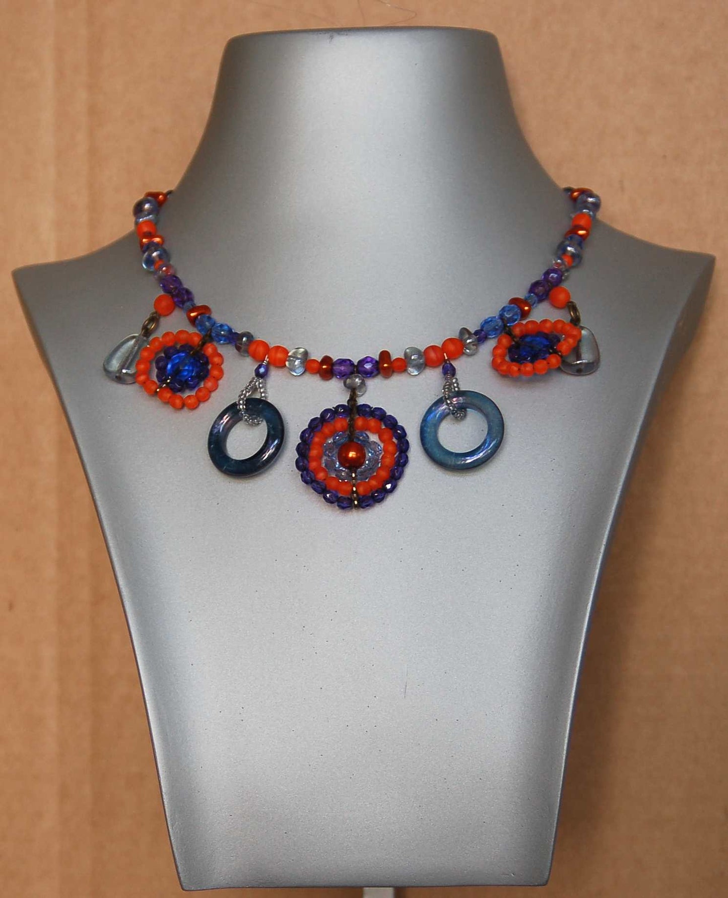 チェコガラスビーズのジュエリー3個セット（アウトレット ヴィンテージ）