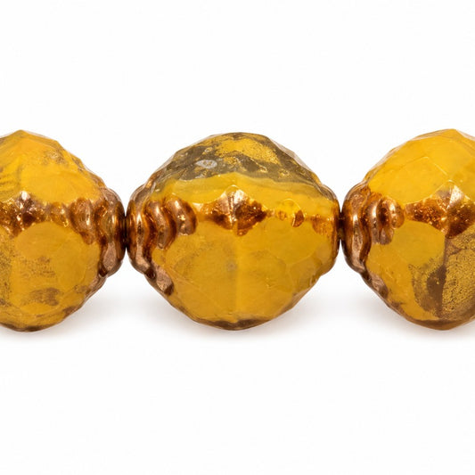 Wasp Special Cut Faceted Fire Polished Beads, X2128 Purple (x2128-15726), Glass, Czech Republic