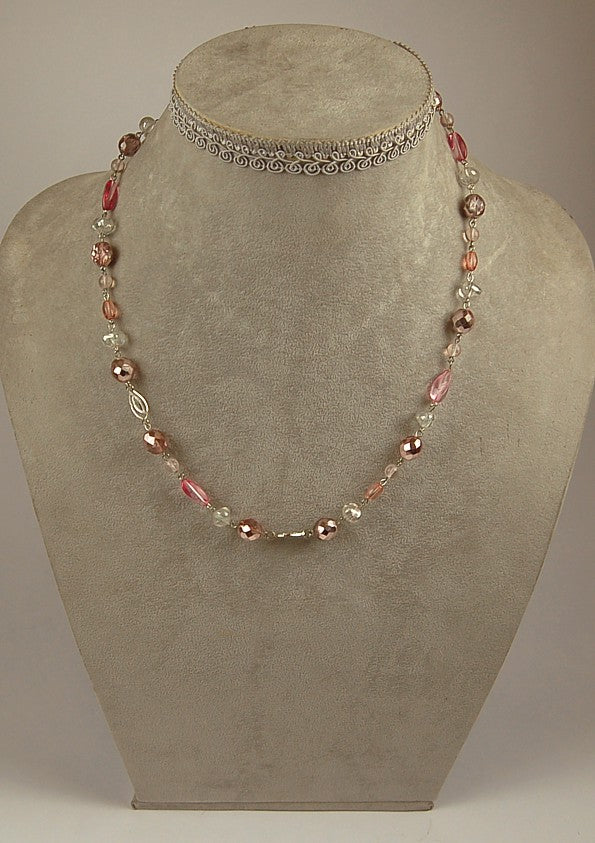 3 pcs Jewelry piece with Czech Glass Beads (OUTLET Vintage)