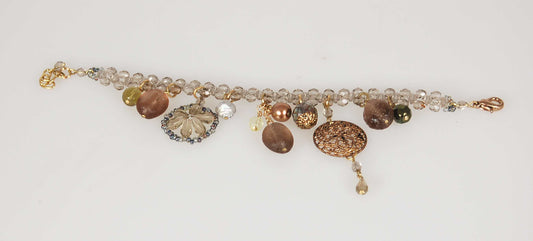 3 pcs Jewelry piece with Czech Glass Beads (OUTLET Vintage)