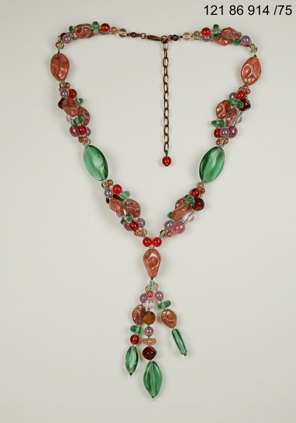 3 pcs Jewelry piece with Czech Glass Beads (OUTLET Vintage)