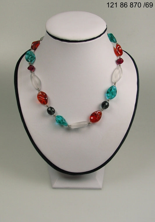 3 pcs Jewelry piece with Czech Glass Beads (OUTLET Vintage)