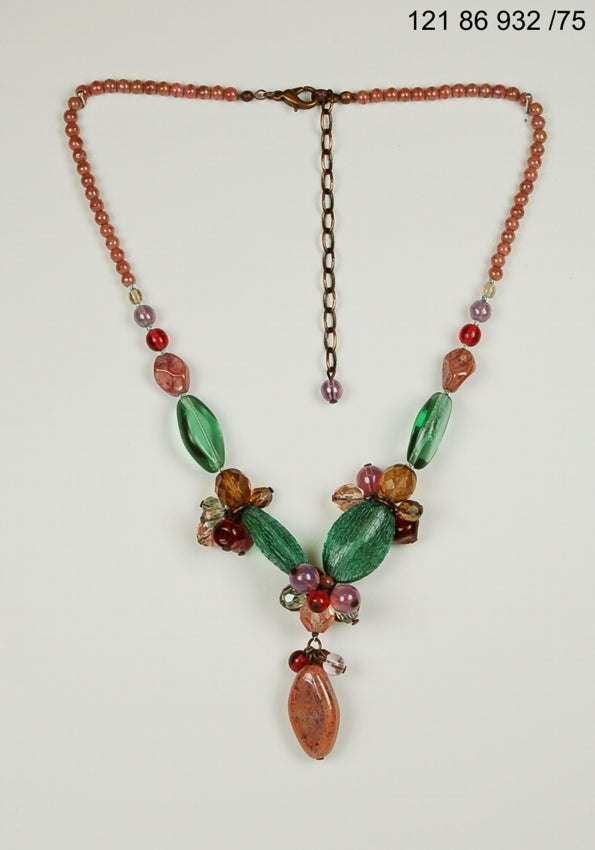 3 pcs Jewelry piece with Czech Glass Beads (OUTLET Vintage)