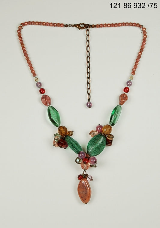 3 pcs Jewelry piece with Czech Glass Beads (OUTLET Vintage)