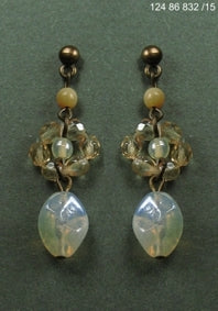 3 pcs Jewelry piece with Czech Glass Beads (OUTLET Vintage)