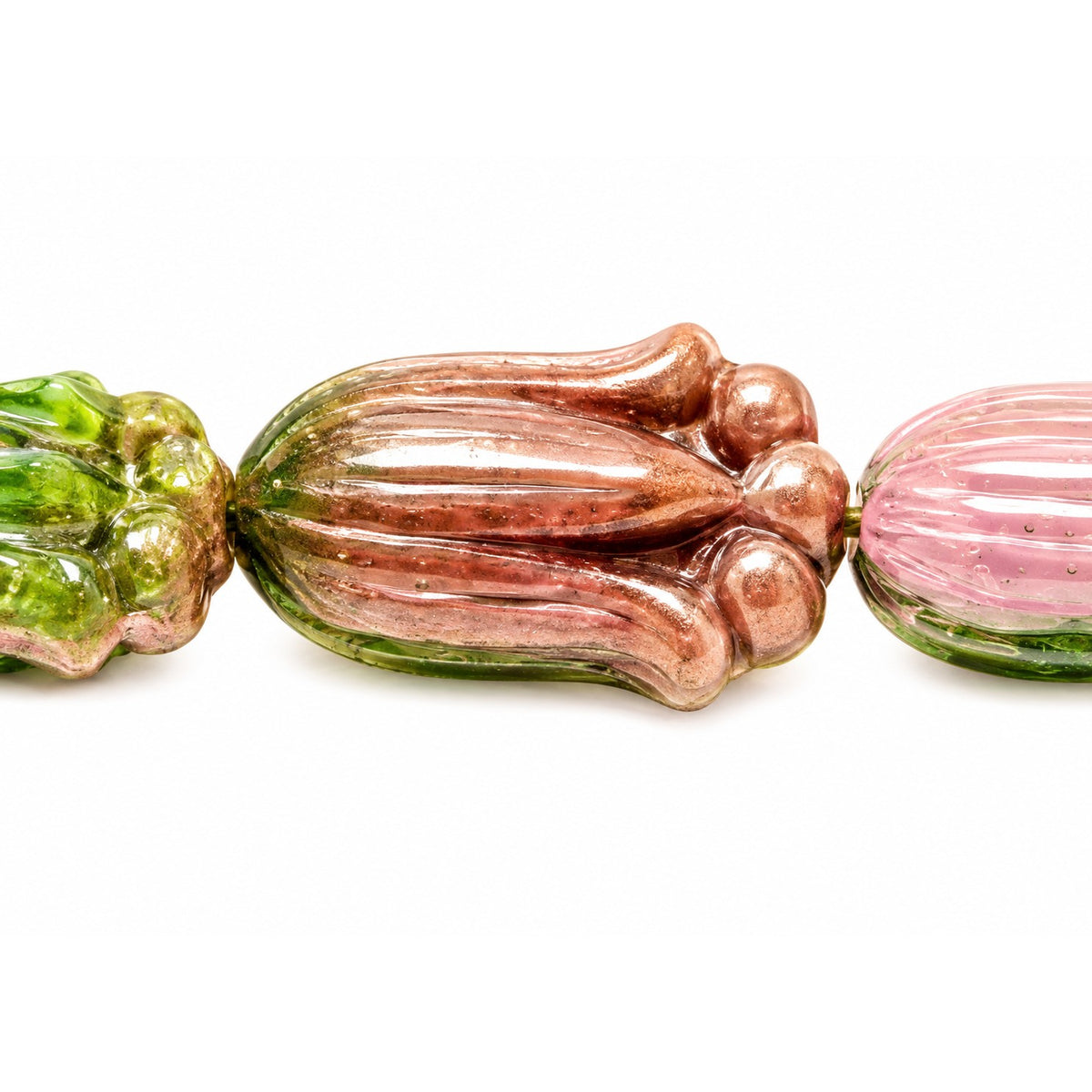 Tulip Flower Beads, X3185 (x3185), Glass, Czech Republic