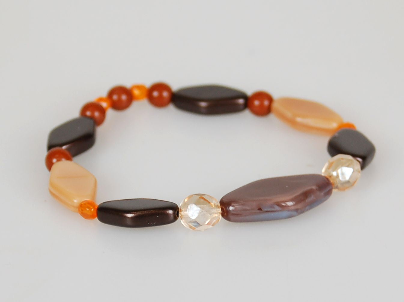 3 pcs Jewelry piece with Czech Glass Beads (OUTLET Vintage)