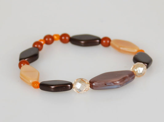 3 pcs Jewelry piece with Czech Glass Beads (OUTLET Vintage)