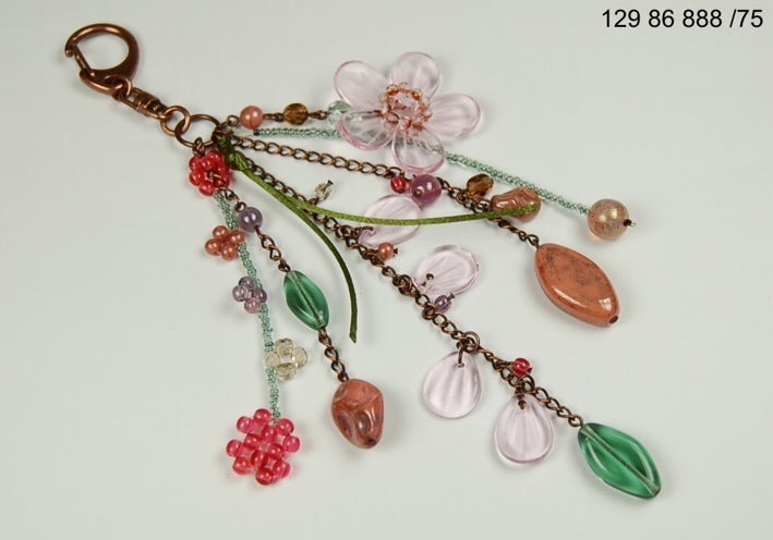 3 pcs Jewelry piece with Czech Glass Beads (OUTLET Vintage)