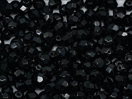 OUTLET 刻面圆珠，5 毫米，玻璃，捷克共和国