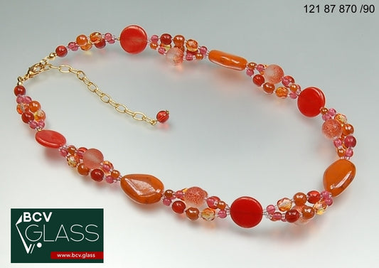 3 pcs Jewelry piece with Czech Glass Beads (OUTLET Vintage)