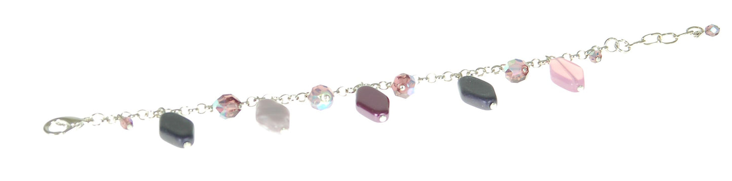 3 pcs Jewelry piece with Czech Glass Beads (OUTLET Vintage)