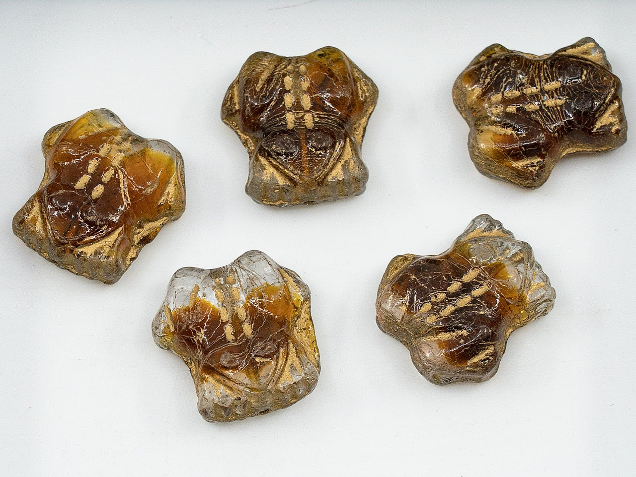 OUTLET Frog Beads,  mm, Glass, Czech Republic