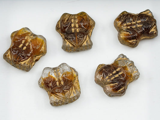 OUTLET Frog Beads,  mm, Glass, Czech Republic