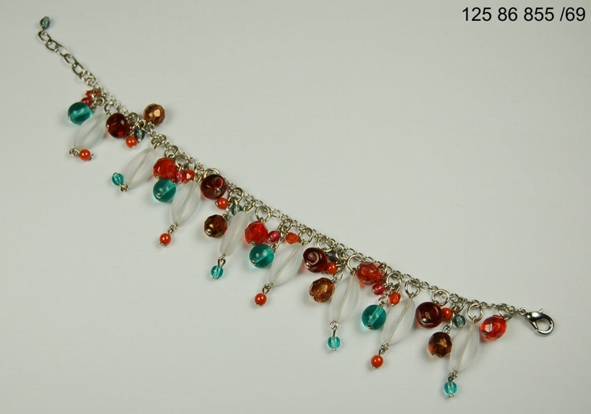 3 pcs Jewelry piece with Czech Glass Beads (OUTLET Vintage)