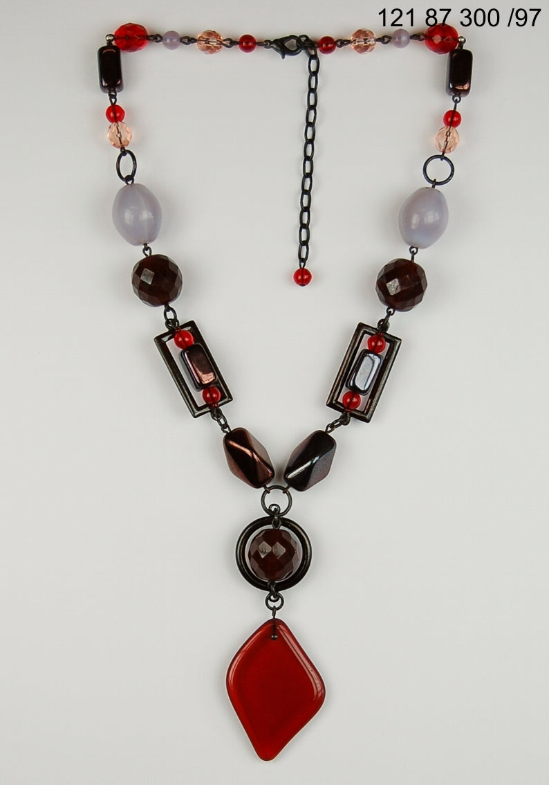 3 pcs Jewelry piece with Czech Glass Beads (OUTLET Vintage)