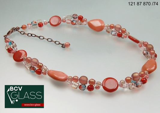 3 pcs Jewelry piece with Czech Glass Beads (OUTLET Vintage)