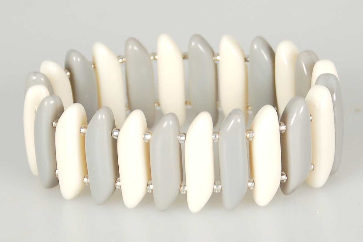 3 pcs Jewelry piece with Czech Glass Beads (OUTLET Vintage)