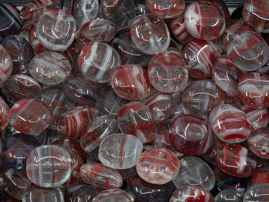 OUTLET Pressed Beads,  mm, Glass, Czech Republic