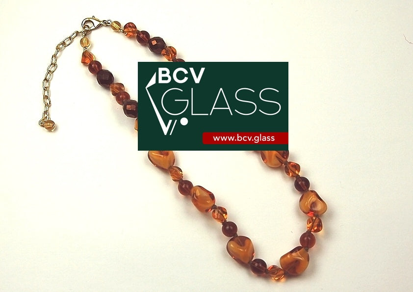 3 pcs Jewelry piece with Czech Glass Beads (OUTLET Vintage)