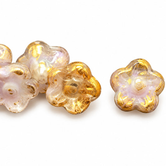 Forget Me Not Beads, 26008 47901 (26008-47901), Glass, Czech Republic