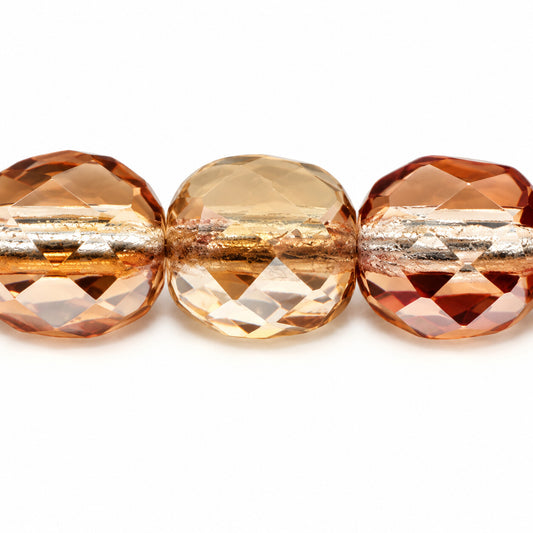 Faceted Special Cut Beads, Crystal 22501 (00030-22501), Glass, Czech Republic