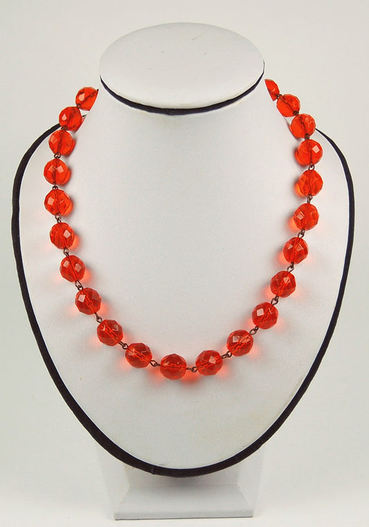 3 pcs Jewelry piece with Czech Glass Beads (OUTLET Vintage)