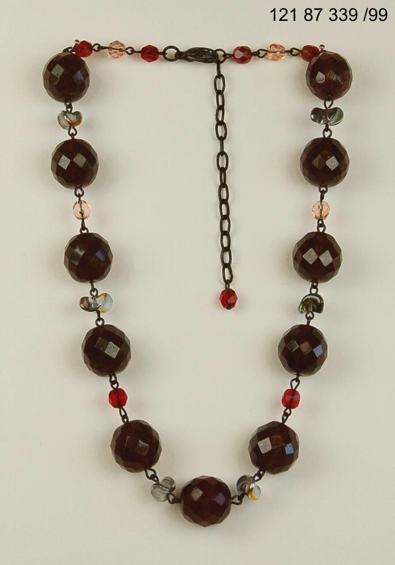 3 pcs Jewelry piece with Czech Glass Beads (OUTLET Vintage)