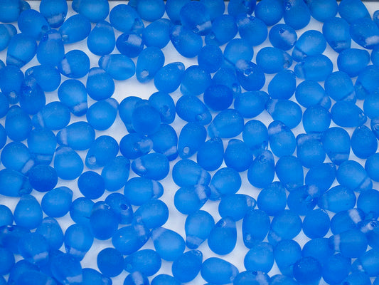 OUTLET Round Beads, 4x6 mm, Glass, Czech Republic